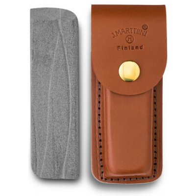 Marttiini Sharpening stone (leather sheath) serisit-quartzit/leather 1511010 – Zboží Dáma