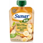 Sunar Bio kapsička Jablko banán mrkev 4m+ 100 g – Hledejceny.cz