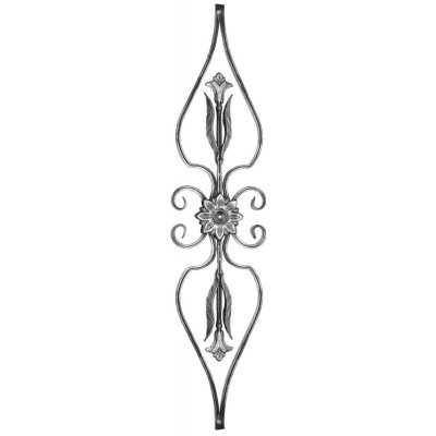 Kovoinox Tyč 16 x 8 mm, výplň 185 x 800 mm – Hledejceny.cz
