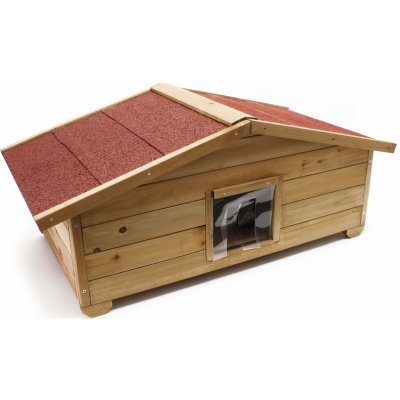 Wiltec Venkovní kočičí dům 99 x 52 x 42 cm – Hledejceny.cz
