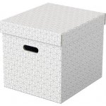 ESSELTE Krabice úložný krychlový box bílá /3 ks – Zboží Mobilmania