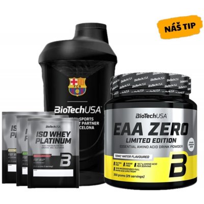 AKCE BioTech EAA Zero 350 g + ZDARMA Šejkr FC Barcelona 600 ml + 3x vzorek – Zboží Mobilmania