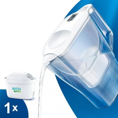 BRITA Marella Cool Memo bílá 2,4 l + 1 ks filtr Maxtra +