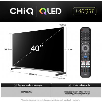 CHiQ L40QST – Hledejceny.cz