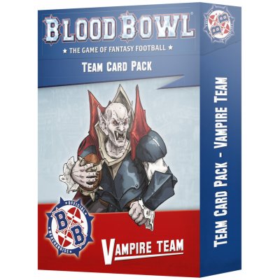 GW Warhammer Blood Bowl Vampire Team Card Pack – Hledejceny.cz