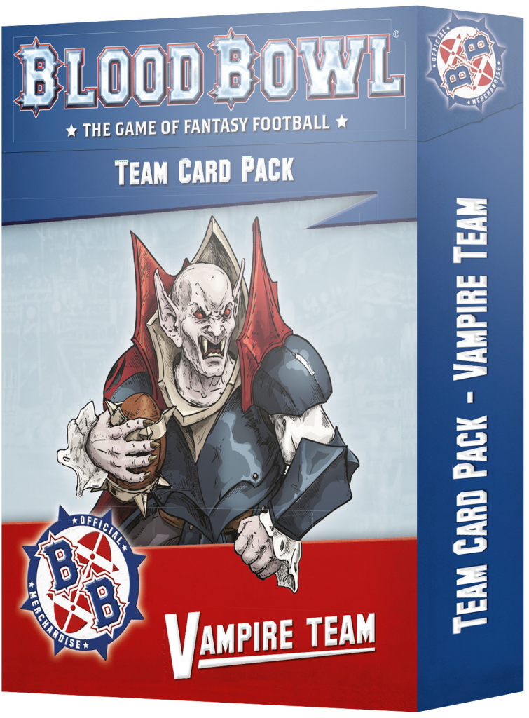 GW Warhammer Blood Bowl Vampire Team Card Pack