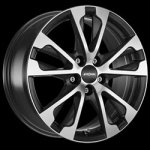 Ronal R61 7,5x17 5x108 ET55 matt jetblack polished – Sleviste.cz