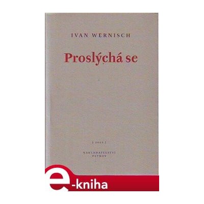 Proslýchá se - Ivan Wernisch – Zboží Mobilmania