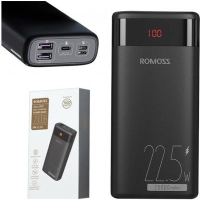 Romoss Ares 20PF 20000 mAh černá – Zboží Mobilmania