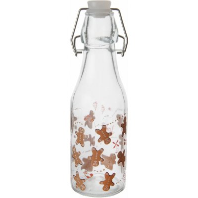 ORION Láhev sklo/kov klip uzávěr PERNÍČEK 0,29 l – Hledejceny.cz