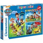 Clementoni Dětské Paw Patrol 25209 3 x 48 dílků – Sleviste.cz