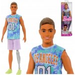 Barbie Fashionistas Ken Sportovní oblečení s protézou nohy – Zboží Dáma