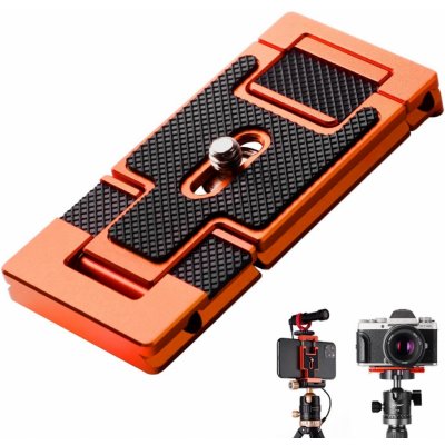 K&F Concept Arca Swiss Quick Release Plate Camera and Smartphone Mount CA02 – Zbozi.Blesk.cz