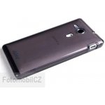 Silikonové pouzdro kryt JEKOD TPU + fólie Black pro Sony Xperia SP C5303 – Zboží Mobilmania