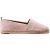 Dámské espadrilky Lauren Ralph Lauren CANVAS/WEBBING-CAYLEE III-ES-FLT 802891448002 Růžový