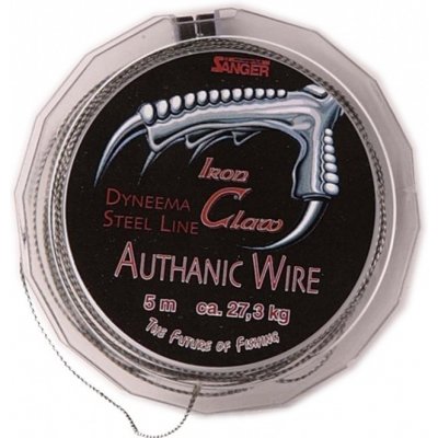 Saenger Návazcové lanko Iron Claw Authanic Wire 10 m 0,4 mm – Zboží Mobilmania