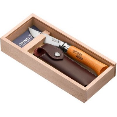 OPINEL VRN N°08 Carbon pouzdro, dřevěný box – Hledejceny.cz