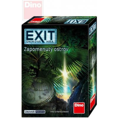 Dino Hra úniková Exit - Zapomenutý ostrov (společenská hra)
