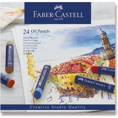 Faber Castell Olejové pastely 24ks – Zboží Mobilmania