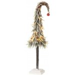 J-Line by Jolipa Vánoční zasněžený stromek s Led světýlky Xmas L - 23*23*100 cm - J-Line by Jolipa – Hledejceny.cz