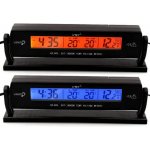 APT AG97B Teploměr do auta s hodinami a voltmetrem 3 v 1 | Zboží Auto