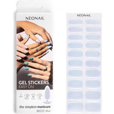 NeoNail Easy On Gel Stickers nálepky na nehty odstín M11 20 ks – Sleviste.cz
