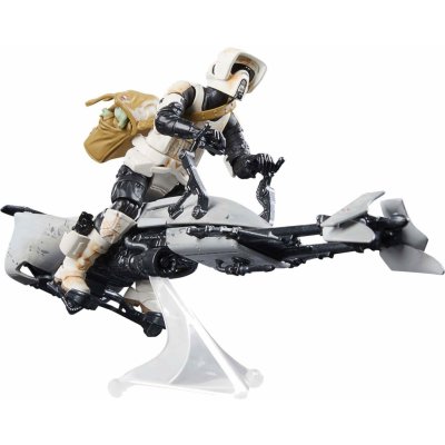 Hasbro Star Wars The Mandalorian Vintage Collection akční Speeder Bike with Scout Trooper & Grogu – Hledejceny.cz