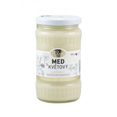 Pleva Med květový pastovaný 500 g