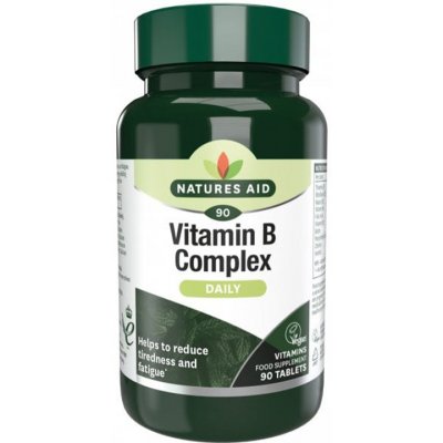 Natures Aid Vitamin B Complex 90 tablet – Hledejceny.cz