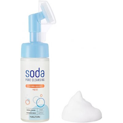 Holika Holika Soda hloubkově čisticí pěna s kartáčkem 150 ml – Zbozi.Blesk.cz