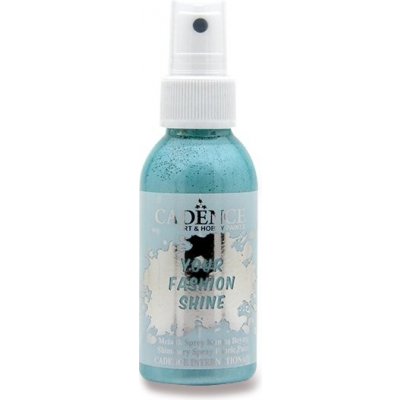 Cadence Barvy na textil Your Fashion Shine tyrkysová 100 ml – Zboží Mobilmania