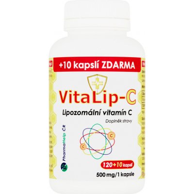 VitaLip-C - lipozomální vitamín C 120+10 kapslí – Hledejceny.cz