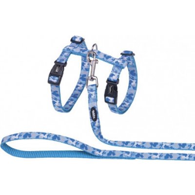 Nobby Camouflage postroj s vodítkem pro velké kočky XL – Zbozi.Blesk.cz