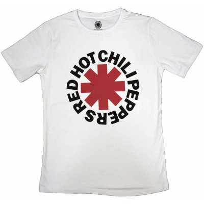 Red Hot Chili Peppers Classic Asterisk White – Zboží Dáma