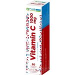 Plus Lékárna Vitamin C 1000 mg příchuť brusinka 20 tablet eff – Hledejceny.cz