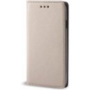 Pouzdro a kryt na mobilní telefon Huawei Pouzdro Smart Magnet Huawei Y6 II zlaté