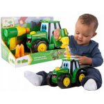 TOMY Traktor John Deere Johnny + šroubovák – Zboží Dáma