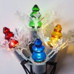 Mini vánoční řetěz ASTRA LED 5,7m 20ks retro muchomůrek USB baterie – Hledejceny.cz