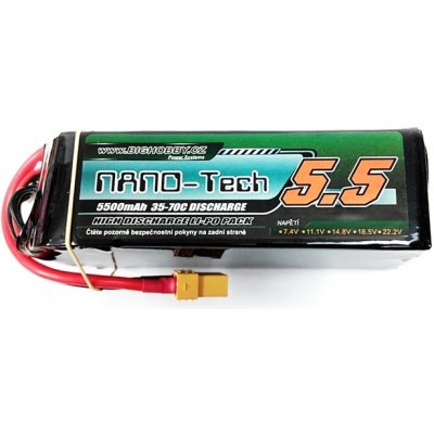 Bighobby Li-pol baterie 5500mAh 6S 35C 70C -NANO Tech