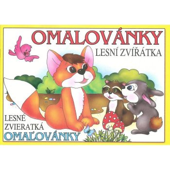 Omalovánky Lesní zvířátka