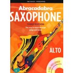 Abracadabra Saxophone + 2x CD altový saxofon, škola hry prostřednictvím písníček a melodií – Zboží Dáma