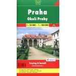 Praha mapa GC 1:20 000 a okolí 1:10 000 – Hledejceny.cz