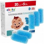 AKUKU Hygienické filtry do odsávačky nosních hlenů – Sleviste.cz