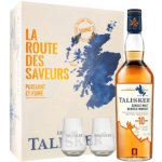 Talisker 10y 45,8% 0,7 l (dárkové balení 2 sklenice) – Sleviste.cz