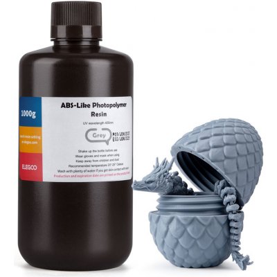 ELEGOO ABS-Like Resin Grey 1kg – Zboží Živě