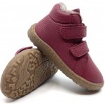 Froddo Barefoot dětská zimní obuv Winter FURRY bordeaux – Sleviste.cz