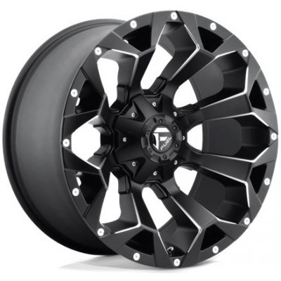 Fuel D546 ASSAULT 8,5x17 5x114,3 ET14 matt black milled – Hledejceny.cz