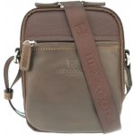 Hexagona mod. 291329 kůže nylon hnědá – Zboží Dáma