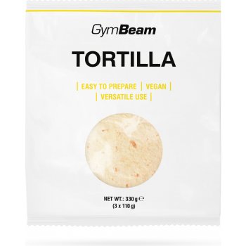 GymBeam Pšeničná tortilla 330 g