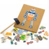 Dřevěná hračka Viga Toys roboti 45 prvků